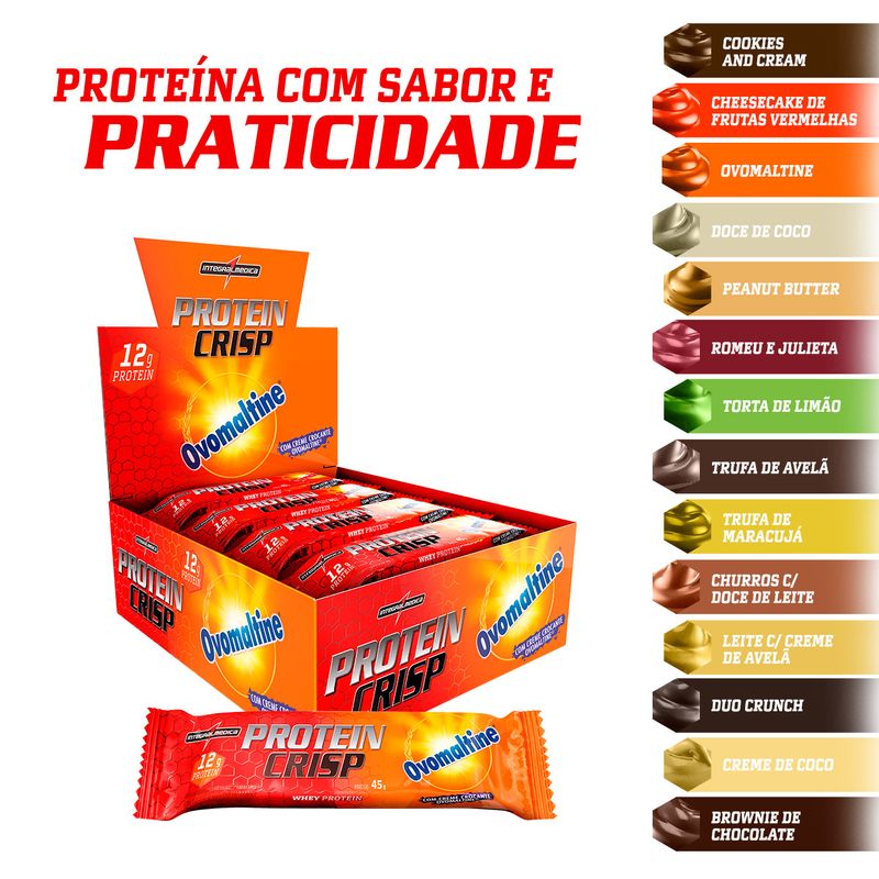 Protein Crisp Bar Ovomaltine 12 und